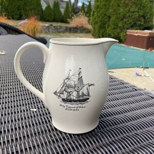 Vintage Brig Cygnet of Salem/Ship Glory of the Seas pitcher